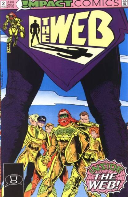 Web #2 comic cover