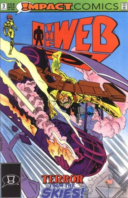 Web #3 comic cover