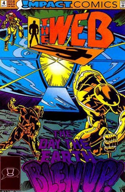 Web #4 comic cover