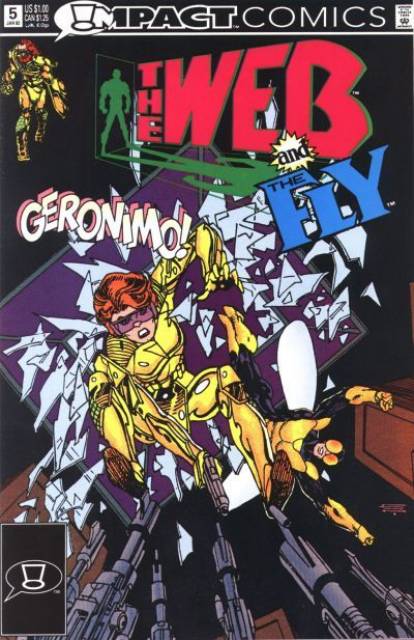 Web #5 comic cover