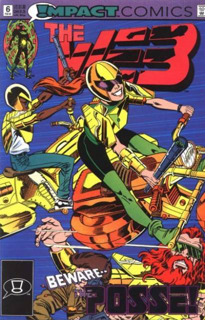 Web #6 comic cover
