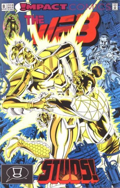Web #8 comic cover
