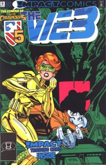 Web #9 comic cover