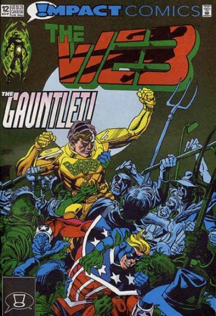 Web #12 comic cover