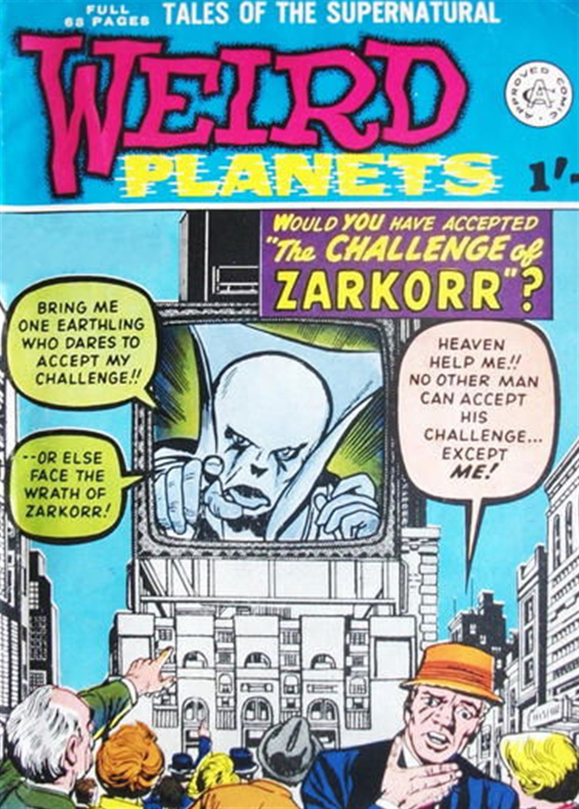 Weird Planets #3 variant B comic cover