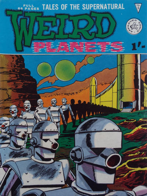 Weird Planets #5 comic cover