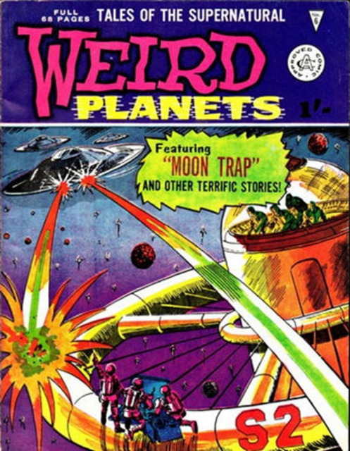 Weird Planets #6 comic cover