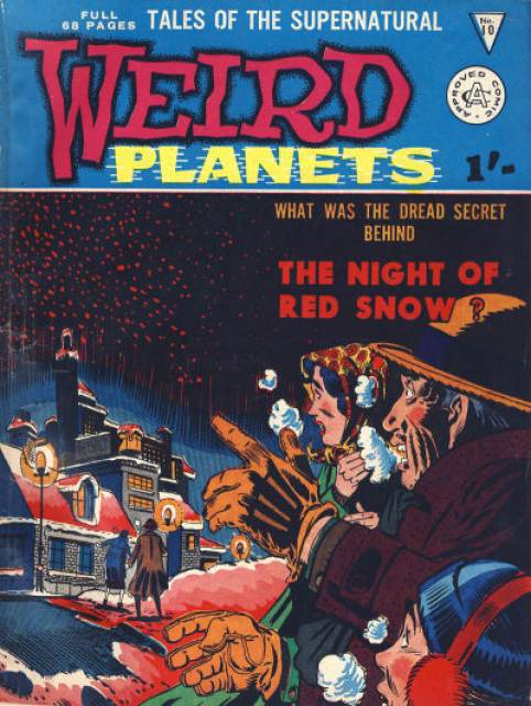 Weird Planets #10 comic cover