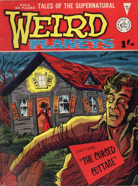 Weird Planets #12 comic cover