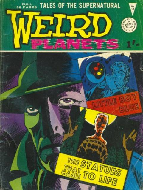Weird Planets #14 comic cover