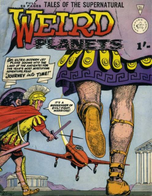 Weird Planets #20 comic cover