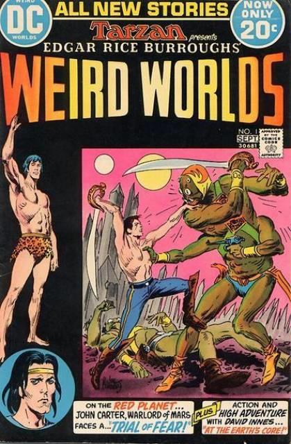 Weird Worlds #1 comic cover