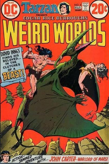 Weird Worlds #4 comic cover