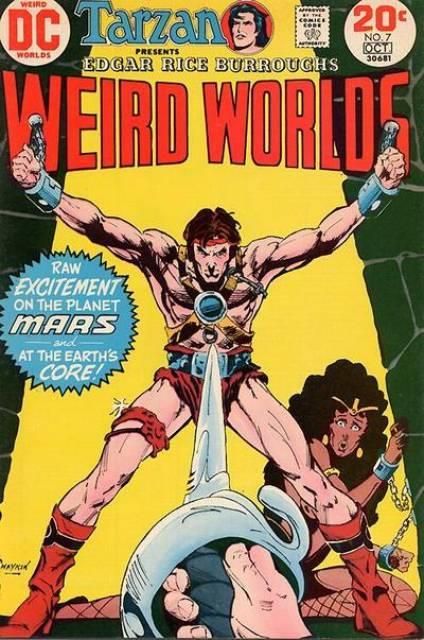 Weird Worlds #7 comic cover
