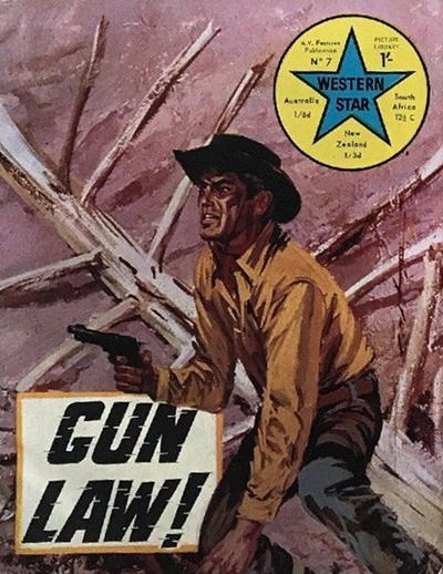 Western Star Picture Library #7 comic cover