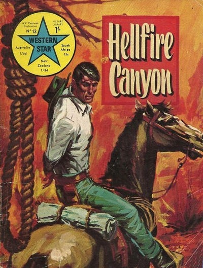 Western Star Picture Library #13 comic cover