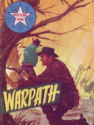 Western Star Picture Library #15 comic cover