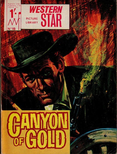 Western Star Picture Library #19 comic cover