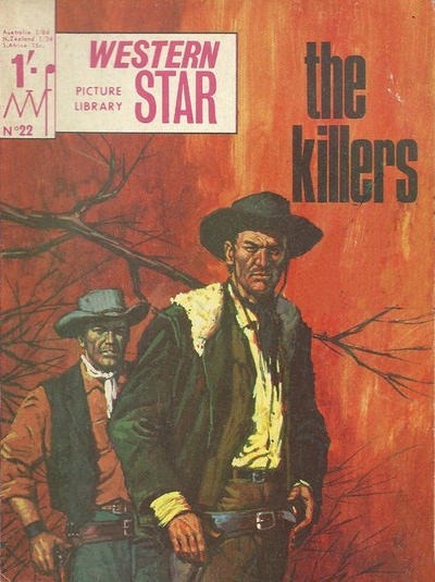 Western Star Picture Library #22 comic cover
