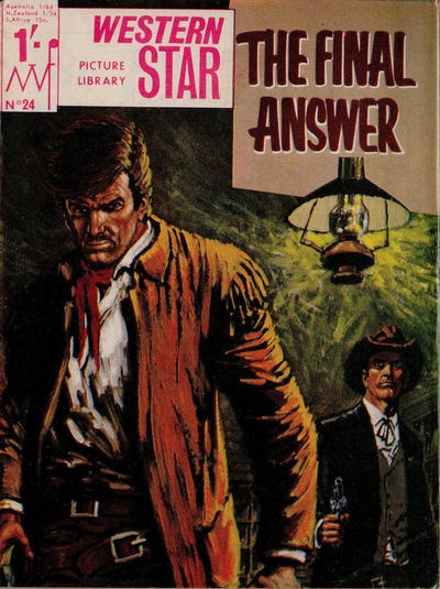 Western Star Picture Library #24 comic cover