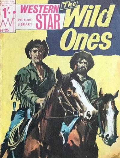 Western Star Picture Library #25 comic cover