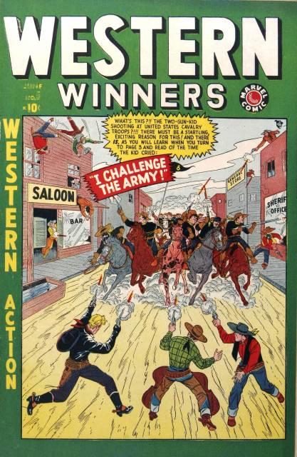 Western Winners #5 comic cover