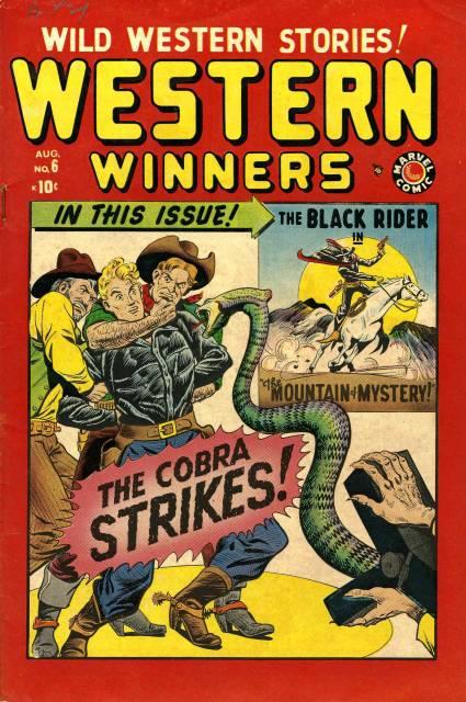 Western Winners #6 comic cover