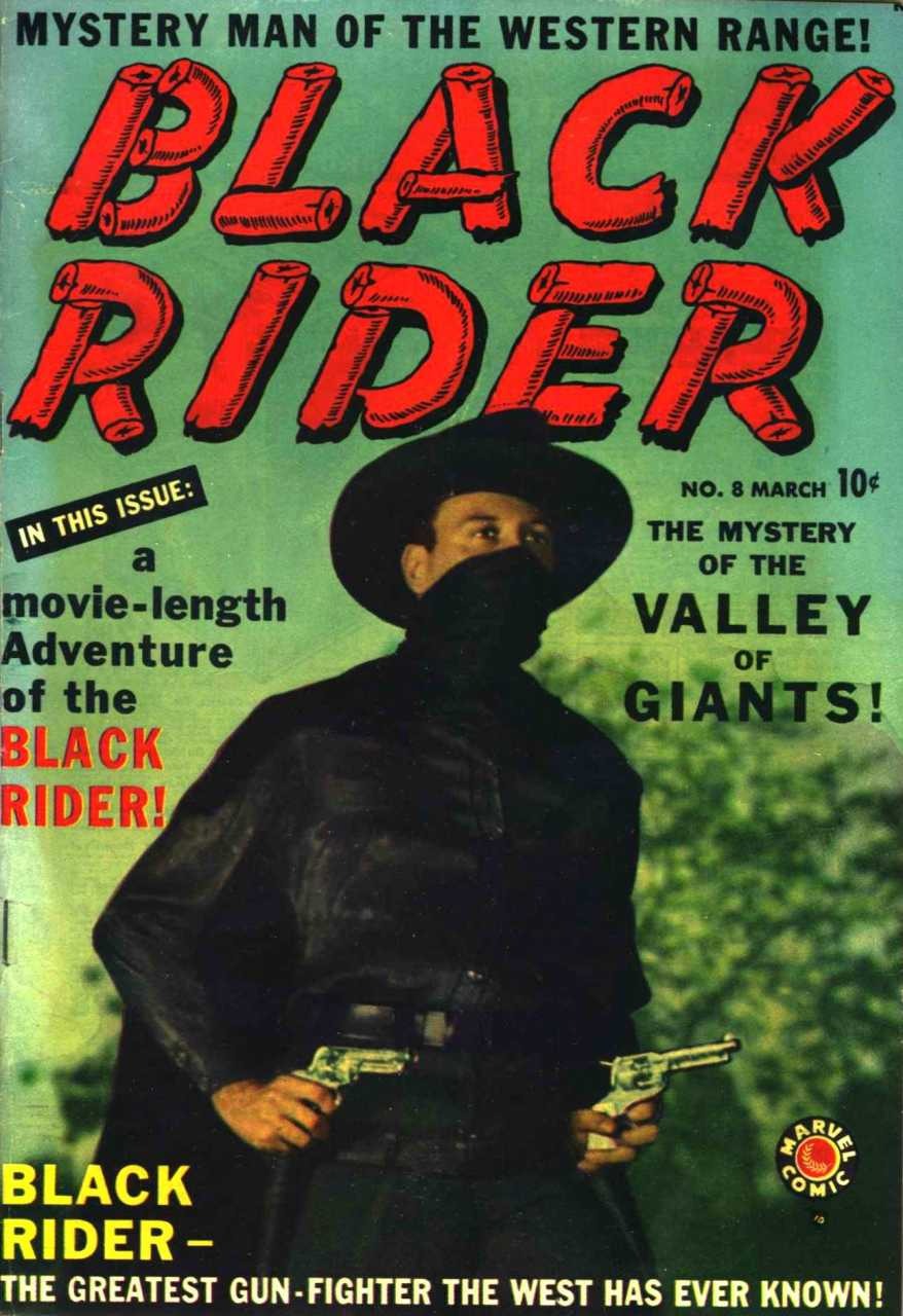 Black Rider (Western Winners) #8 comic cover