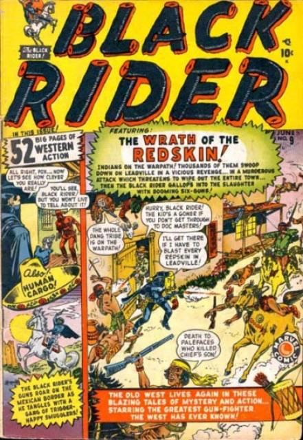Black Rider (Western Winners) #9 comic cover