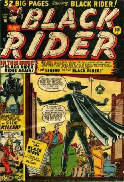 Black Rider (Western Winners) #10 comic cover