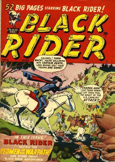 Black Rider (Western Winners) #11 comic cover