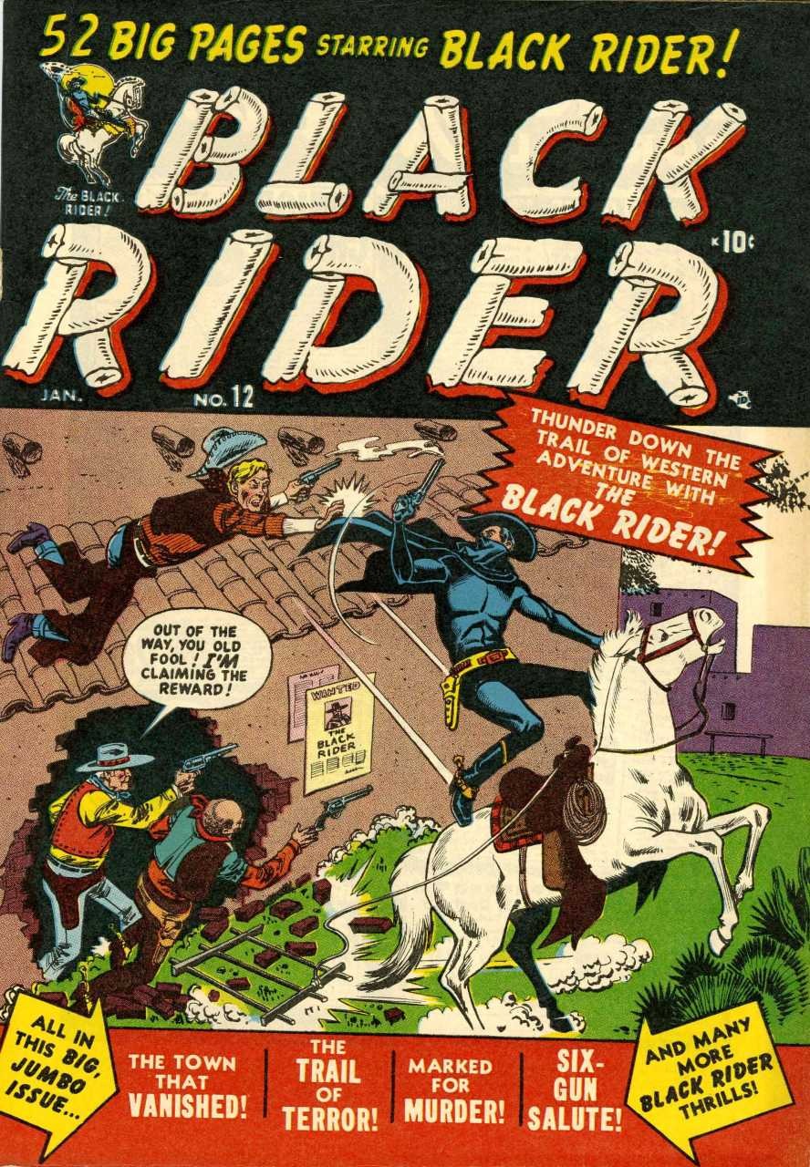 Black Rider (Western Winners) #12 comic cover