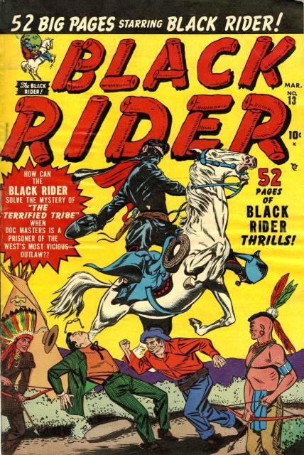 Black Rider (Western Winners) #13 comic cover