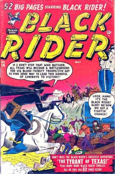 Black Rider (Western Winners) #14 comic cover