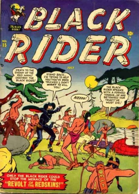 Black Rider (Western Winners) #15 comic cover
