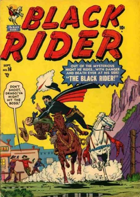 Black Rider (Western Winners) #16 comic cover