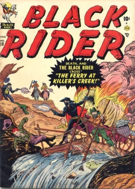 Black Rider (Western Winners) #18 comic cover