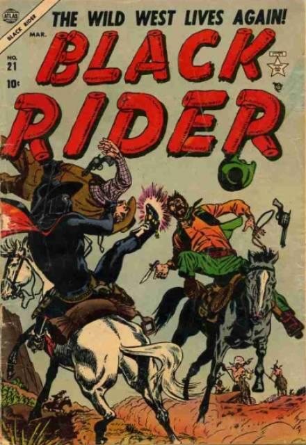 Black Rider (Western Winners) #21 comic cover