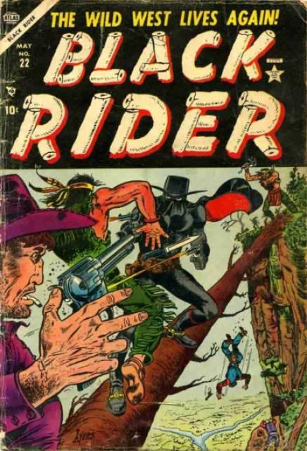 Black Rider (Western Winners) #22 comic cover
