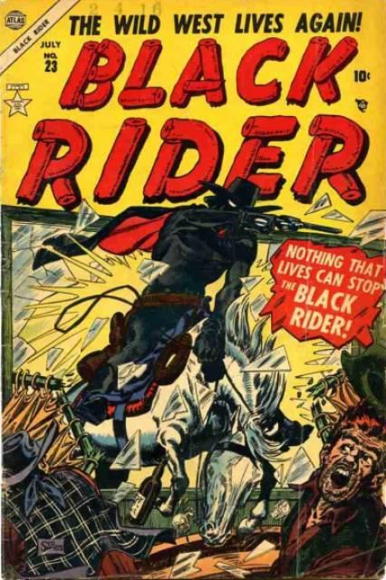 Black Rider (Western Winners) #23 comic cover