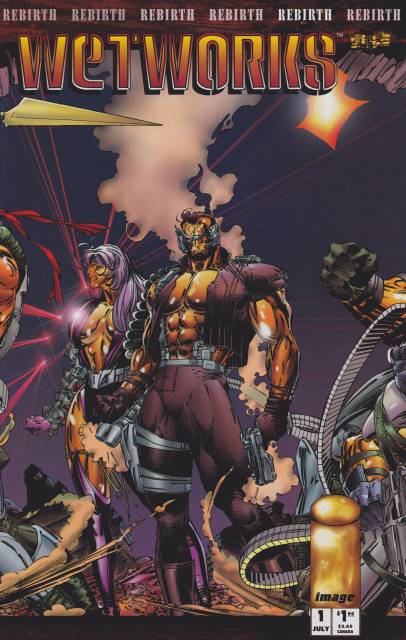 Wetworks #1 comic cover