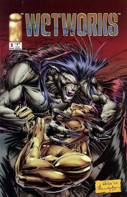 Wetworks #2 comic cover