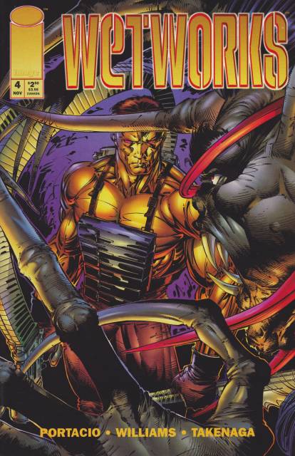 Wetworks #4 comic cover