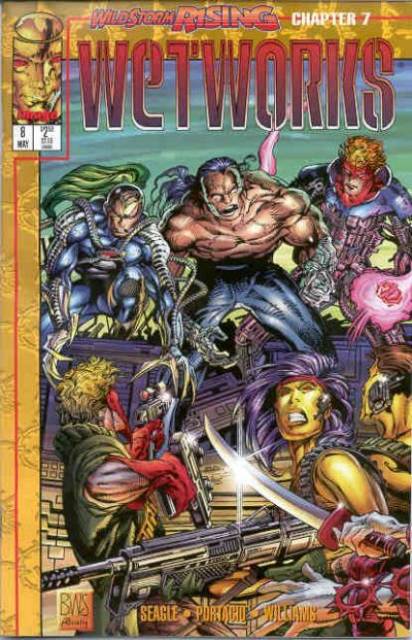 Wetworks #8 comic cover