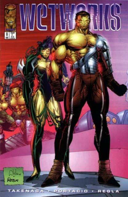 Wetworks #9 comic cover