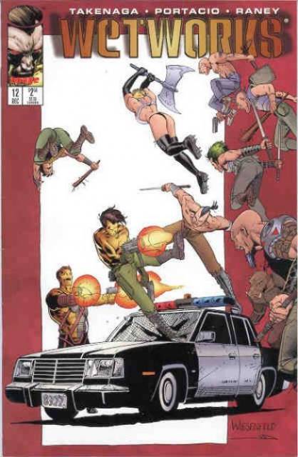 Wetworks #12 comic cover