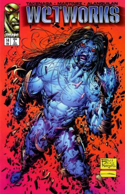 Wetworks #14 comic cover