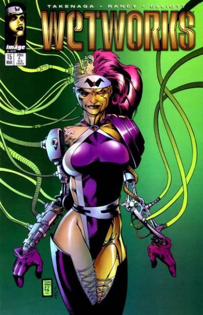 Wetworks #15 comic cover