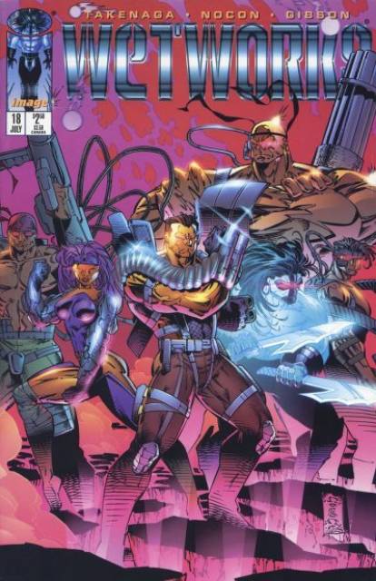 Wetworks #18 comic cover