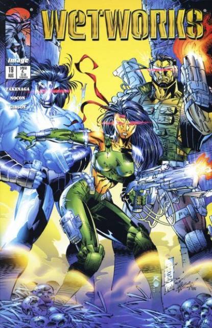 Wetworks #19 comic cover